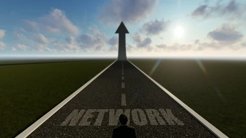 Network Concept Stock Footage 95787190