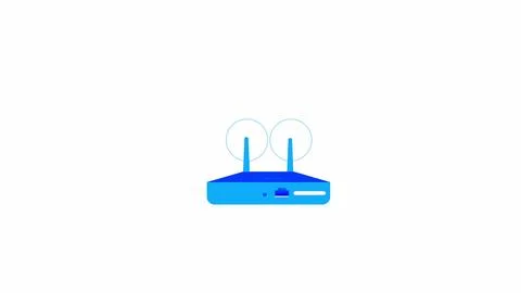Network concept icon tech data wave on white background. Stock Illustration