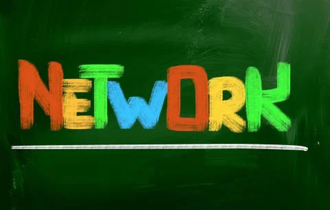 Network concept Stock Illustration