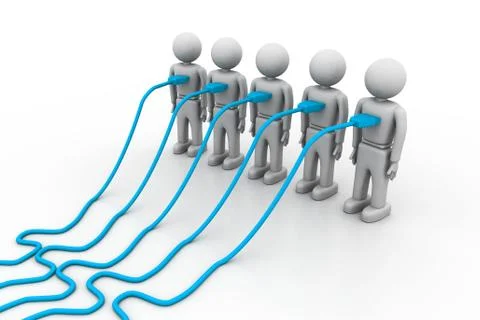 Network concept Stock Illustration