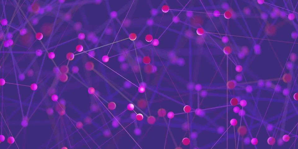 Network, conceptual illustration 스톡 일러스트