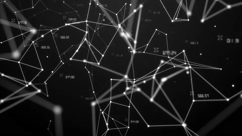 Network connect background looped Stock Footage 237190907