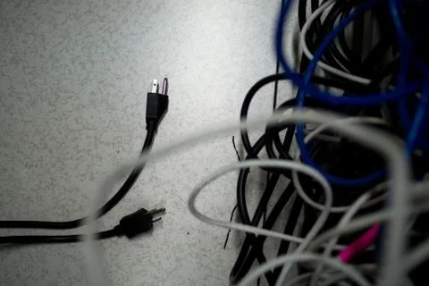 Network Connecting computers together in the same building as limited. Or on  Stock Photos