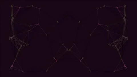 Network connection and data transfer concept, digital technology background 스톡 동영상 342360612