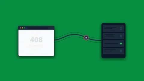Network Connection Animation - Connecting Computers and Server Diagram Stock Footage 341852278