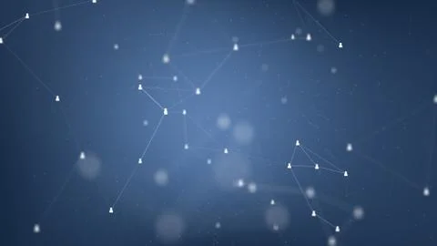 Network connection concept. Stock Illustration