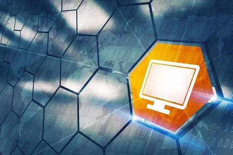 Network Connection Concept Stock Illustration