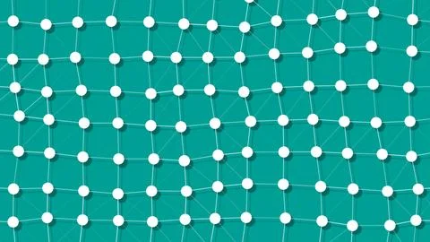 Network Connection Data With Many Connections And Lines イラスト素材