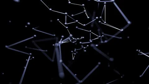 Network connection data structure. Design. Information technology, big data イラスト素材