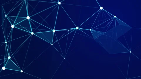 Network connection data structure. Information technology. Big data Stock Footage 245088871