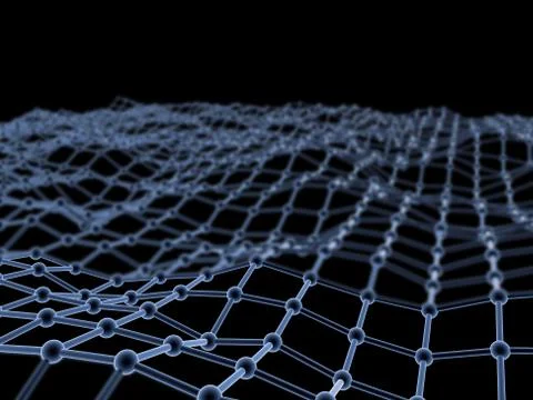 Network connection Futuristic background Stock Illustration