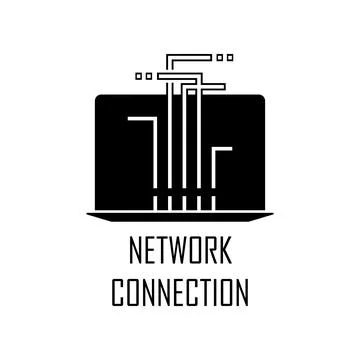 Network connection icon. Element of Web Development for mobile concept and web Stock Illustration