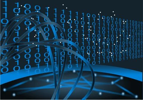 Network connection Stock Illustration