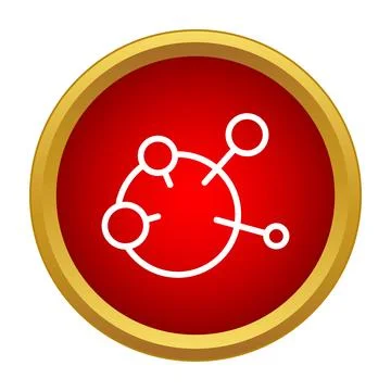 Network connection sharing global web social media icon イラスト素材