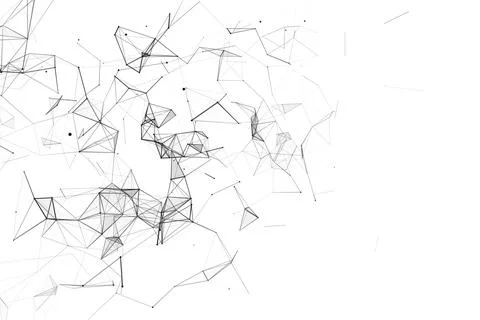 Network connection structure. Concept of hi tech and future. Communication .. Stock Illustration