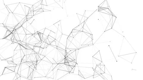Network connection structure. Concept of hi tech and future. Communication an Stock Illustration