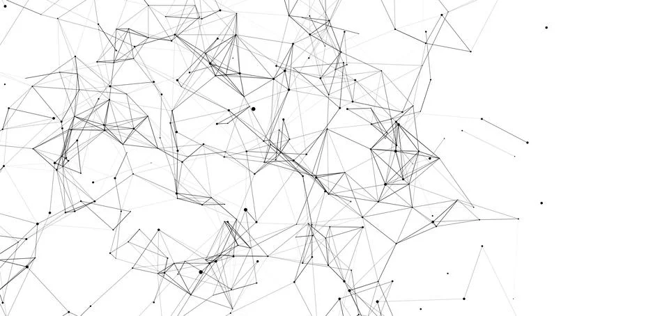 Network connection structure. Concept of hi tech and future. Communication .. Stock Illustration
