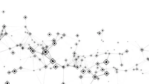 Network connection structure. Concept of hi tech and future. Communication .. Stock Illustration
