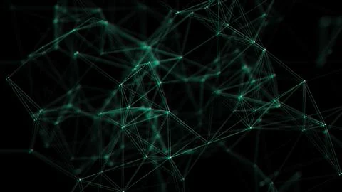 Network connection structure. Concept of hi tech and future. Communication an Stock Illustration