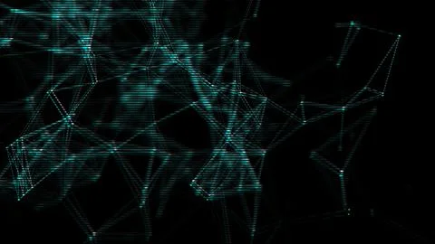 Network connection structure. Concept of hi tech and future. Communication an Stock Illustration