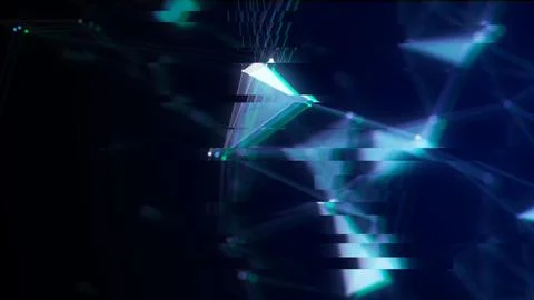 Network connection structure. Concept of hi tech and future. Communication .. Stock Illustration