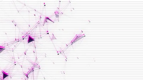 Network connection structure. Concept of hi tech and future. Communication an Stock Illustration