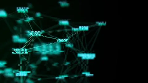 Network connection structure. Concept of hi tech and future. Communication .. Stock Illustration