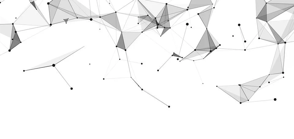 Network connection structure. Concept of hi tech and future. Communication .. Stock Illustration