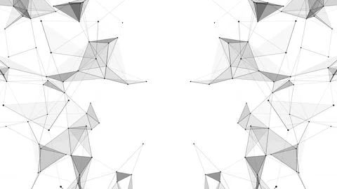 Network connection structure. Concept of hi tech and future. Communication an Stock Illustration