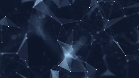 Network connection structure. Futuristic illustration. 스톡 동영상 147194324