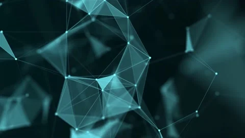 Network connection structure. Futuristic illustration. Vídeo Stock 149404509