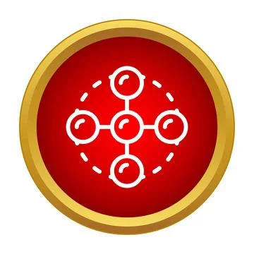Network connection structure representing social business molecule system 스톡 일러스트