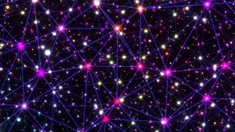 Network Connection System Concept Abstract Graphic Effect Background Fast Stock Footage 166715186