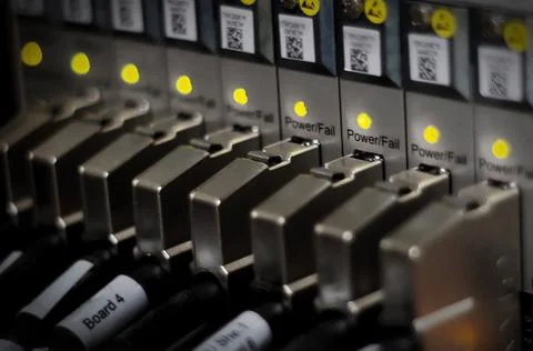 Network connection technology with broadband aggregation carrier electronic Stock Photos