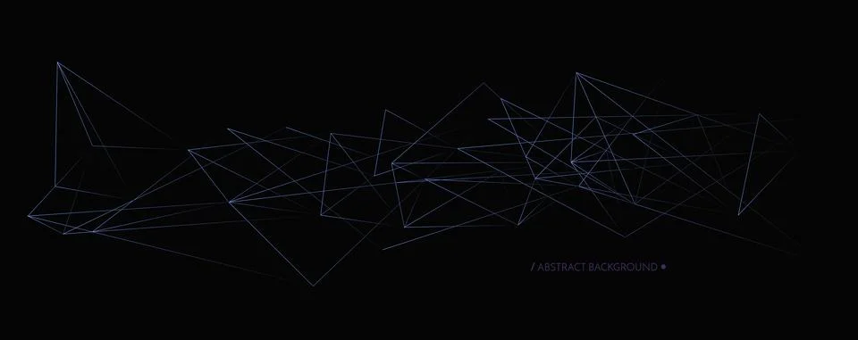 Network connection vector background. Stock Illustration