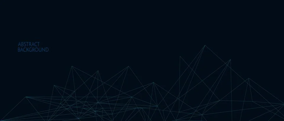 Network connection vector background. Stock Illustration