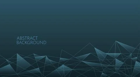 Network connection vector background. Stock Illustration