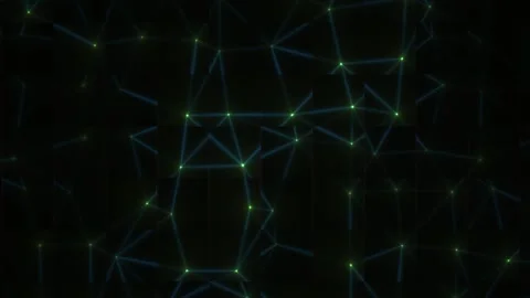 Network connections and data visualization. Stock Footage 334891872