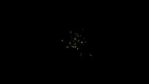 Network connections explosion cloud abstract background animation - new dynamic Stock Footage 83710323