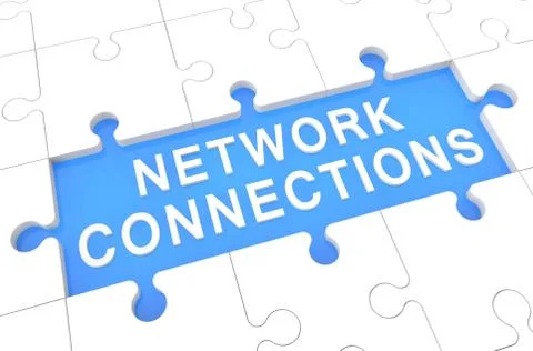 Network connections Stock Illustration