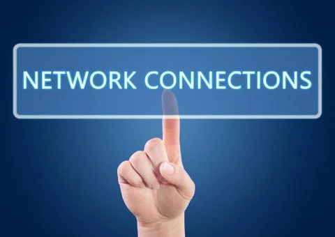 Network connections Stock Illustration