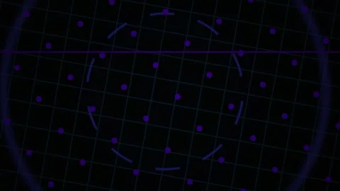 Network connections in space technology. Stock Footage 334194080