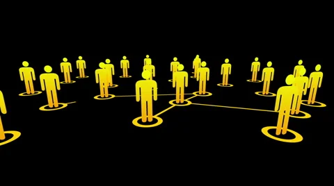 Network Connections v6 06 Stock Footage 2208379