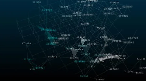 Network connectivity of Information technology big data cloud computing  스톡 일러스트