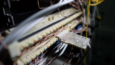 A network connector 스톡 동영상 94378622