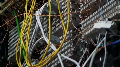A network connector Stock Footage 94380106