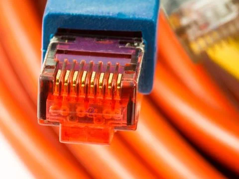 Network connector Stock Photos