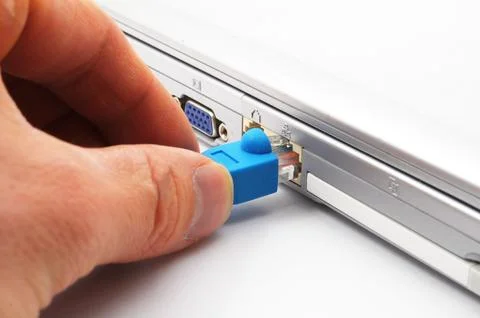 Network connector Stock Photos