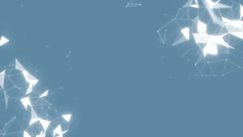 Network in the corners of the screen.Abstract network connection background Stock Footage 99034422