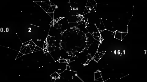 Network Data Black Stock Footage 52187114